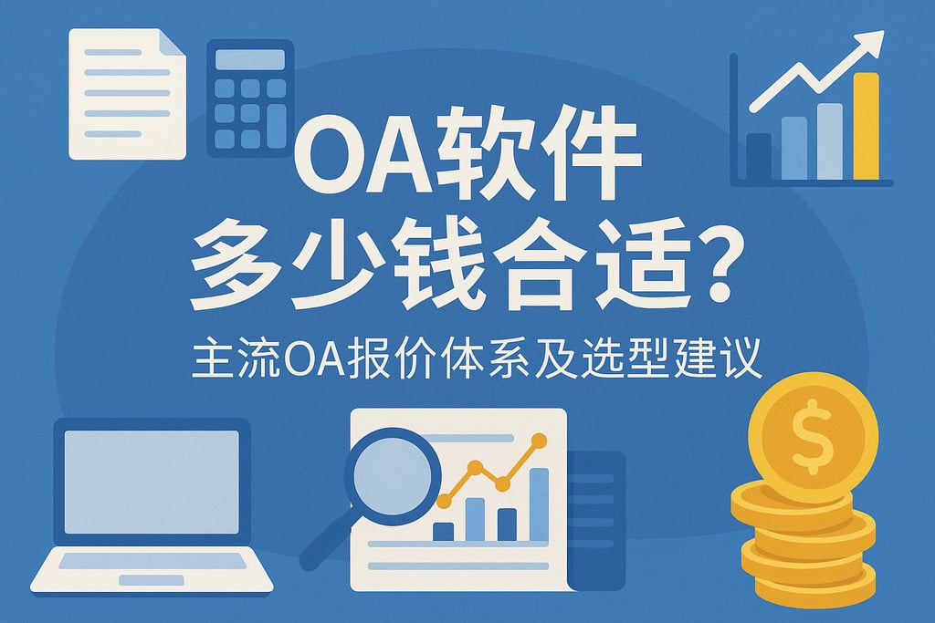 OA软件多少钱合适？主流OA报价体系及选型建议"